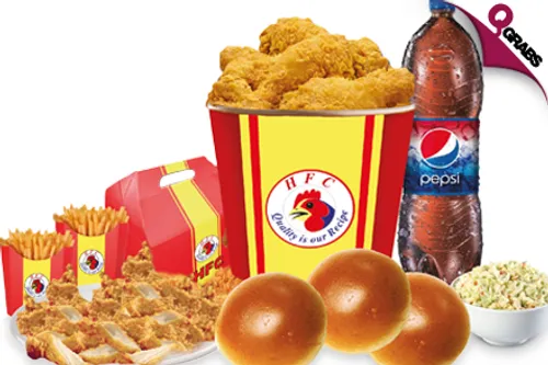 From QR24 Enjoy Your Choice of Delicious Fried Chicken, Sides & Drinks! (Up to QR109 Value)